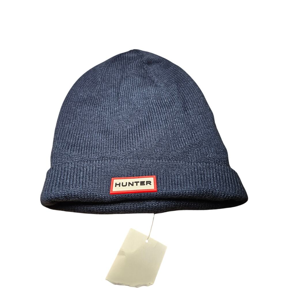 Hunter Winter Beanie Navy Red OSFM